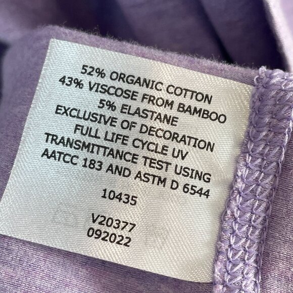 Coolibar Womens Plus 3X LumaLeo Sun Wrap UPF 50+ Organic Cotton Open Cardigan - Picture 5 of 10